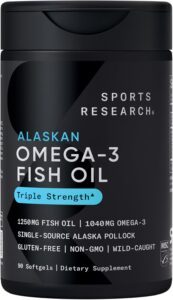 Sports Research Omega-3 Fish Oil